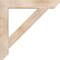 Ekena Millwork Traditional Slat Smooth Bracket, Douglas Fir, 3 1/2"W x 26"D x 26"H BKT04X26X26TRA06SDF - alternate 3